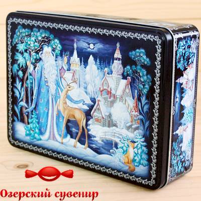 Детский новогодний подарок Озерский Сувенир в жестяной упаковке в Орехово-Зуево
