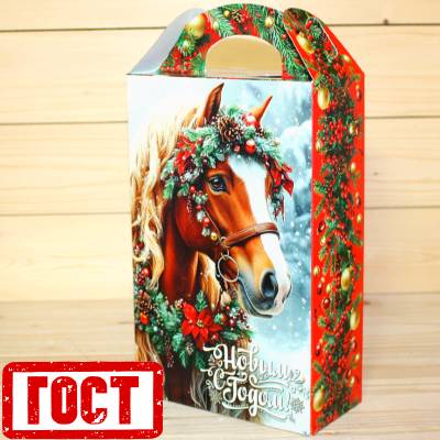 Сладкий новогодний подарок по ГОСТу в жестяной упаковке в Орехово-Зуево
