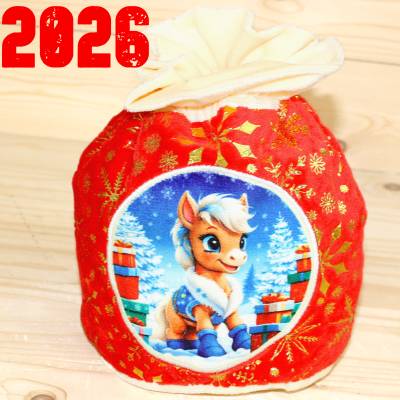 Сладкий новогодний подарок недорого в мешочке 2026 года в Орехово-Зуево